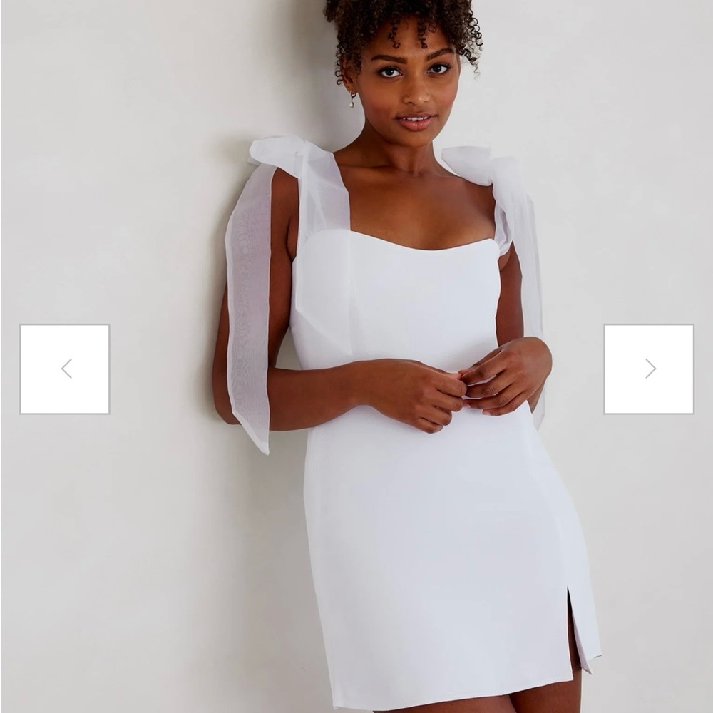Park & Fifth White Mini Dress